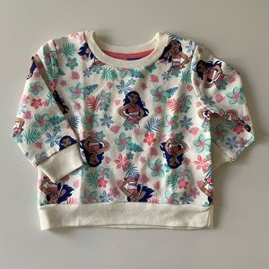 *BRAND NEW* Disney Moana Toddler Lightweight Sweatshirt